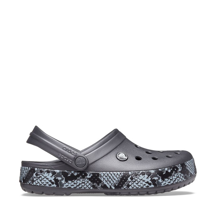 Snake on sale print crocs