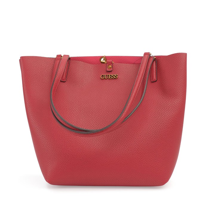 Guess Pink Alby Shopper Pochette